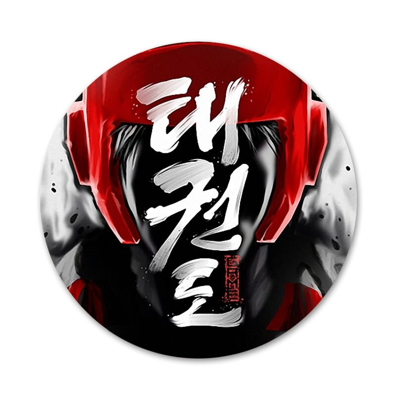 Naujas sportinis taekwondo Ženkliukas Sagės Smeigtukas Priedai drabužiams Kuprinės papuošimo dovana