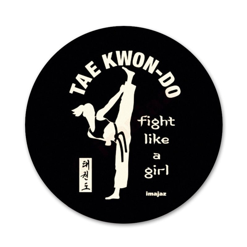 Naujas sportinis taekwondo Ženkliukas Sagės Smeigtukas Priedai drabužiams Kuprinės papuošimo dovana