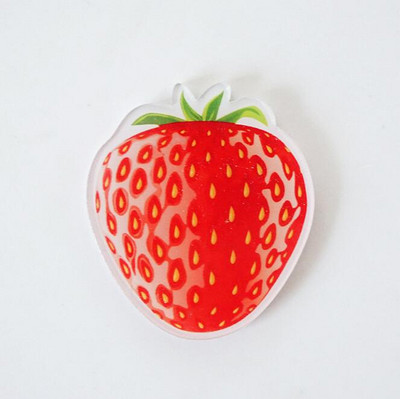 10 PC multifilmi kassi elevant maasikas pross akrüülist märgi ikoonid seljakotil nööpnõela märgi kaunistusmärgid rõivaste