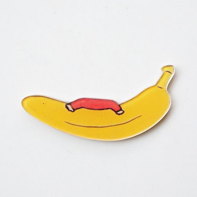 10 PC multifilmi kassi elevant maasikas pross akrüülist märgi ikoonid seljakotil nööpnõela märgi kaunistusmärgid rõivaste