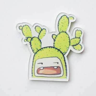 10 PC multifilmi kassi elevant maasikas pross akrüülist märgi ikoonid seljakotil nööpnõela märgi kaunistusmärgid rõivaste