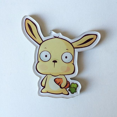 10 PC multifilmi kassi elevant maasikas pross akrüülist märgi ikoonid seljakotil nööpnõela märgi kaunistusmärgid rõivaste