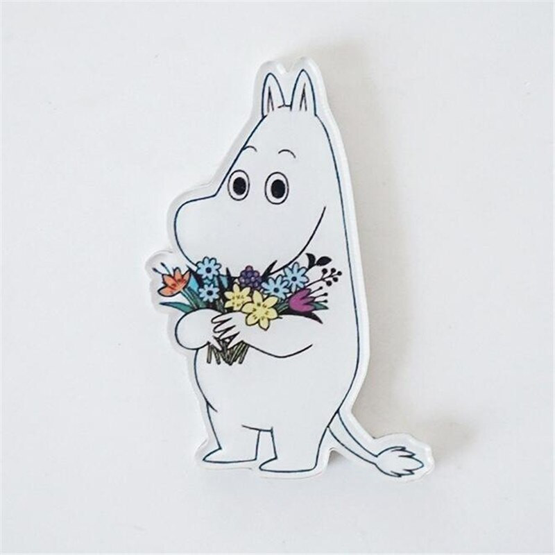 10 PC multifilmi kassi elevant maasikas pross akrüülist märgi ikoonid seljakotil nööpnõela märgi kaunistusmärgid rõivaste