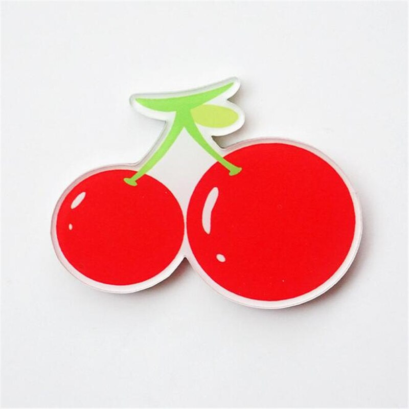 10 PC multifilmi kassi elevant maasikas pross akrüülist märgi ikoonid seljakotil nööpnõela märgi kaunistusmärgid rõivaste