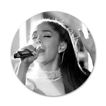 Ariana Grande POP Singer Badge Καρφίτσα Αξεσουάρ καρφίτσας για ρούχα Δώρο Δώρο Σακίδιο πλάτης