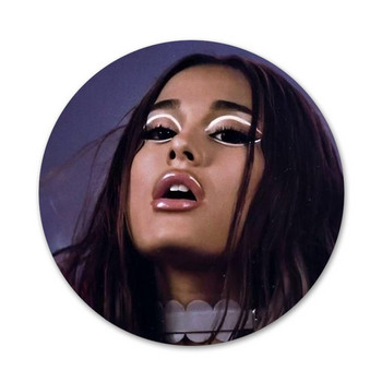 Ariana Grande POP Singer Badge Καρφίτσα Αξεσουάρ καρφίτσας για ρούχα Δώρο Δώρο Σακίδιο πλάτης