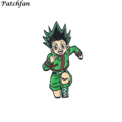 AD372 Patchfan emajlirane igle Anime broševi igle za revere Torba za košulju Bedž Nakit Poklon