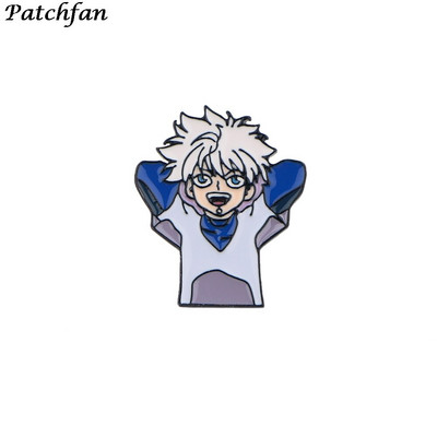 AD372 Patchfan emajlirane igle Anime broševi igle za revere Torba za košulju Bedž Nakit Poklon