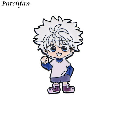 AD372 Patchfan emajlirane igle Anime broševi igle za revere Torba za košulju Bedž Nakit Poklon