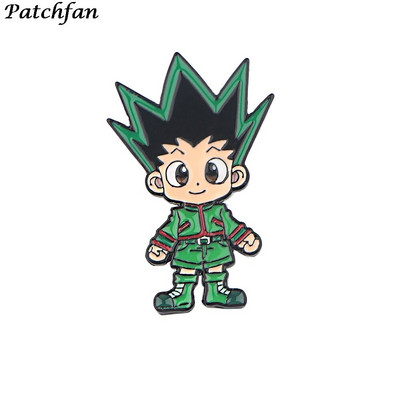 AD372 Patchfan emajlirane igle Anime broševi igle za revere Torba za košulju Bedž Nakit Poklon