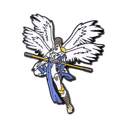 AD2126 Angel Beast Καρφίτσα για γυναικείες καρφίτσες Καρφίτσες από σμάλτο για άντρες Anime Badge γιακά πουκάμισο Pin Anime Μεταλλικές καρφίτσες Καρφίτσα Κοσμήματα