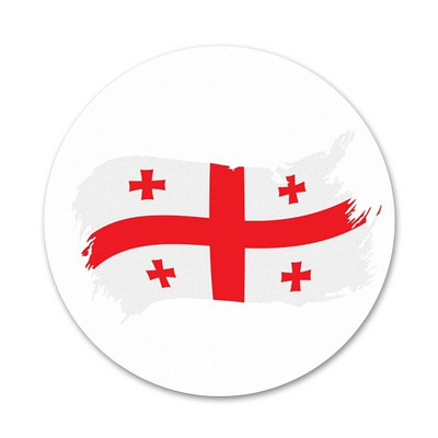 Georgia Grunge lipp bännerikoonid nööpnõelad märkide kaunistus prossid metallist märgid riiete jaoks seljakoti kaunistus 58 mm