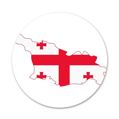 Georgia Grunge lipp bännerikoonid nööpnõelad märkide kaunistus prossid metallist märgid riiete jaoks seljakoti kaunistus 58 mm