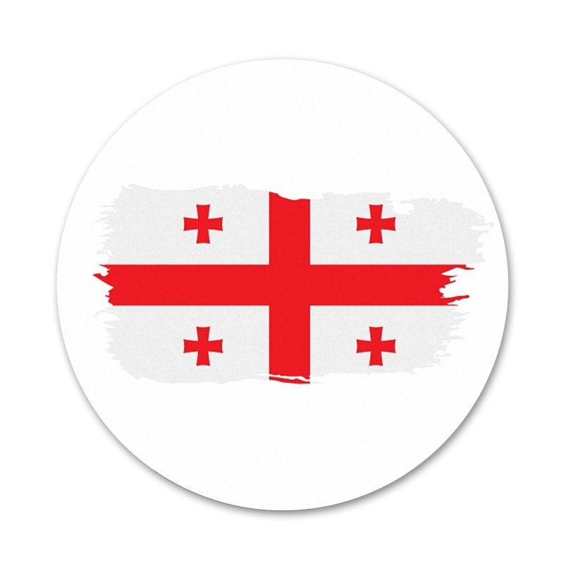 Georgia Grunge lipp bännerikoonid nööpnõelad märkide kaunistus prossid metallist märgid riiete jaoks seljakoti kaunistus 58 mm