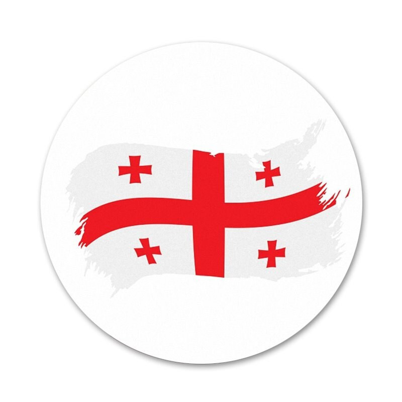Georgia Grunge lipp bännerikoonid nööpnõelad märkide kaunistus prossid metallist märgid riiete jaoks seljakoti kaunistus 58 mm
