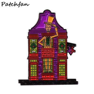 AD870 Patchfan Funny ταινία τρόμου Καρφίτσες με σμάλτο και καρφίτσες για γυναίκες Ανδρικές τσάντες τσάντες πλάτης καρφίτσες με πέτο Σήμα συλλογή Δώρα