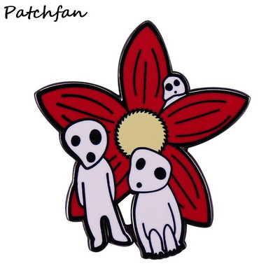 AD870 Patchfan Funny ταινία τρόμου Καρφίτσες με σμάλτο και καρφίτσες για γυναίκες Ανδρικές τσάντες τσάντες πλάτης καρφίτσες με πέτο Σήμα συλλογή Δώρα