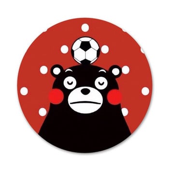 58mm Cute Kumamon Danganronpa Monokuma Icons Καρφίτσες Διακόσμηση σημάτων Καρφίτσες Μεταλλικές κονκάρδες για ρούχα Διακόσμηση σακιδίου πλάτης