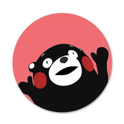 58mm armas Kumamon Danganronpa Monokuma ikoonid nööpnõelad märgi kaunistus prossid metallist märgid riiete jaoks seljakoti kaunistus