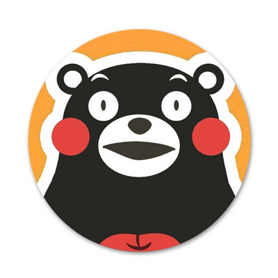 58mm armas Kumamon Danganronpa Monokuma ikoonid nööpnõelad märgi kaunistus prossid metallist märgid riiete jaoks seljakoti kaunistus