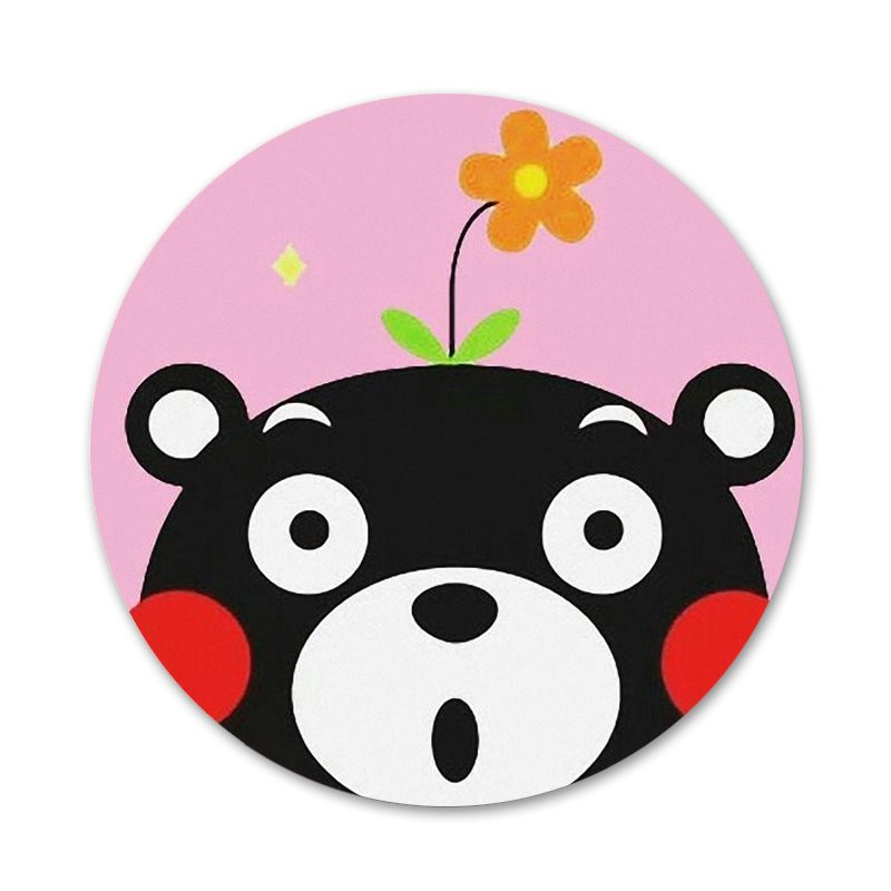 58mm armas Kumamon Danganronpa Monokuma ikoonid nööpnõelad märgi kaunistus prossid metallist märgid riiete jaoks seljakoti kaunistus