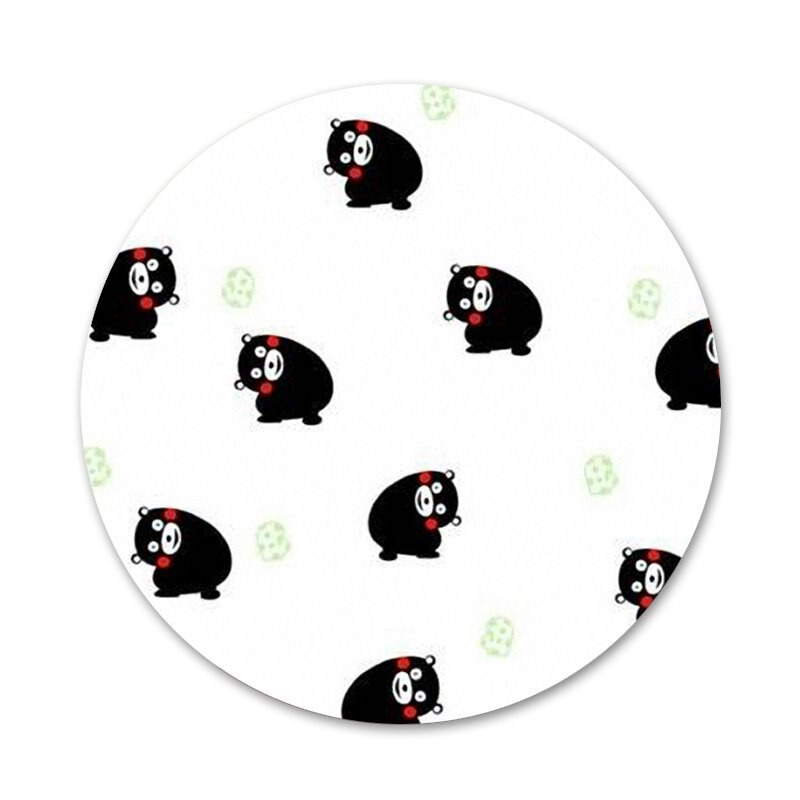 58mm armas Kumamon Danganronpa Monokuma ikoonid nööpnõelad märgi kaunistus prossid metallist märgid riiete jaoks seljakoti kaunistus