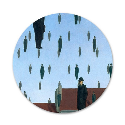 Rene Magritte Badge Καρφίτσα Καρφίτσα Αξεσουάρ για Ρούχα Σακίδιο πλάτης Διακόσμηση δώρο 58mm