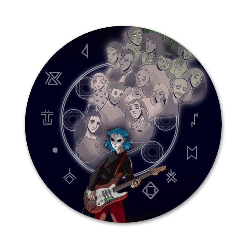 Sally Face Game Badge Broš Igla Dodaci za odjeću Ruksak Dekoracija poklon 58 mm