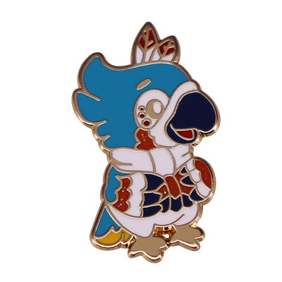 AD1138 emailiga nööpnõel multifilm armas pross, metallist reväärnõel Anime prossid naistele meestele ehted kingitused