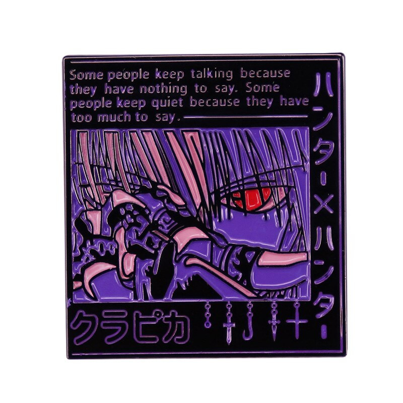 AD1138 emailiga nööpnõel multifilm armas pross, metallist reväärnõel Anime prossid naistele meestele ehted kingitused