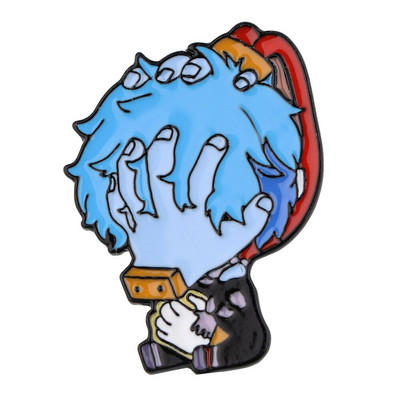 DB903 My Hero Academia Anime Broșă pentru rucsac Ace emailate Broșe metalice pentru bărbați, femei, insigne Ace, broșă Attack On Titan