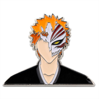 DB903 My Hero Academia Anime Broșă pentru rucsac Ace emailate Broșe metalice pentru bărbați, femei, insigne Ace, broșă Attack On Titan