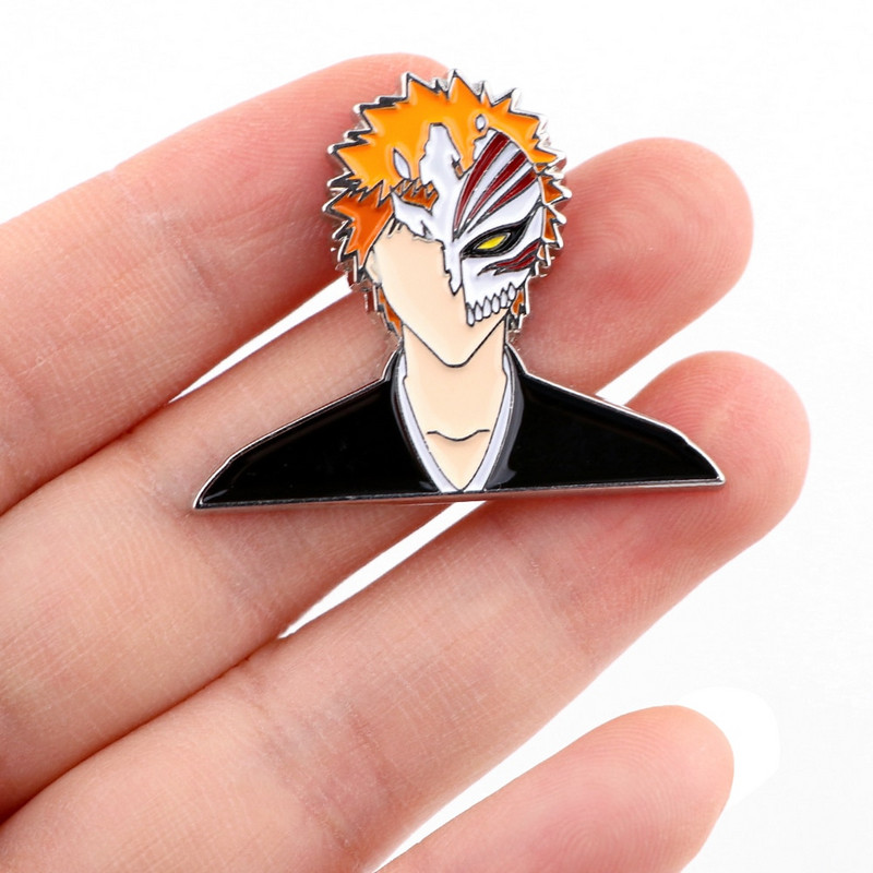 DB903 My Hero Academia Anime Broșă pentru rucsac Ace emailate Broșe metalice pentru bărbați, femei, insigne Ace, broșă Attack On Titan