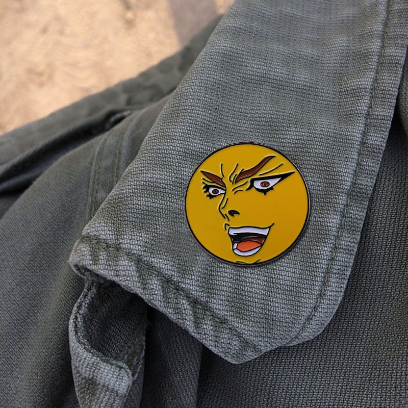 C2722 Anime japonez JOJO Kono Dio Da Ace emailat pentru rever Rucsaci Brose pentru haine Insignă decorativă Accesorii de bijuterii