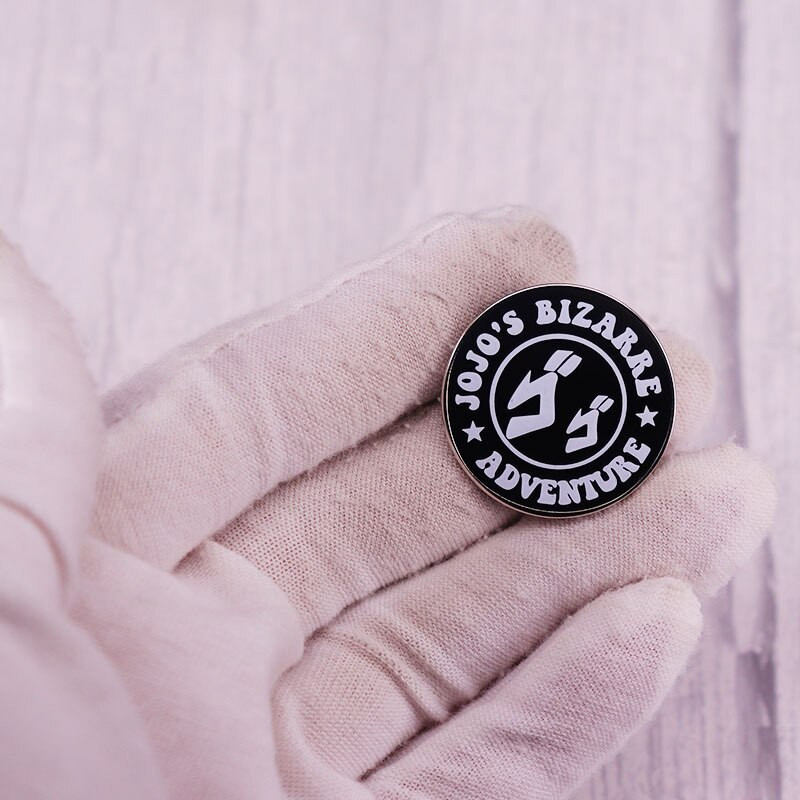 C2722 Anime japonez JOJO Kono Dio Da Ace emailat pentru rever Rucsaci Brose pentru haine Insignă decorativă Accesorii de bijuterii