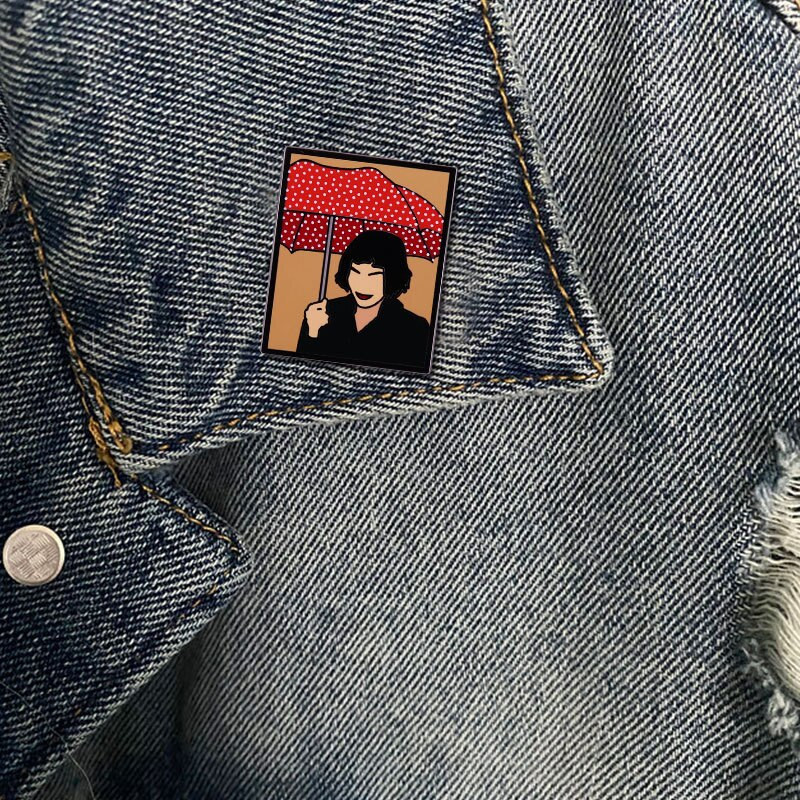 C2431 Emajlirana igla za djevojčice Anime igle za revere za ruksake Poklon slatke stvari Broševi Značke na ruksaku Broš za odjeću Nakit