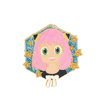 C3093 Cartoon SPY x FAMILY Anime Figure Anya Forger Enamel Pins Καρφίτσα Κοσμήματα Χαριτωμένο σήμα καρφίτσα πέτο Δώρο για αξεσουάρ γιακά