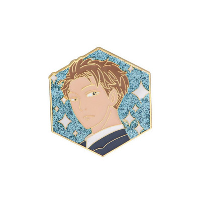 C3093 Cartoon SPY x FAMILY Anime figuur Anya Forger emaili nööpnõelad pross Ehted armsad märgi revääritihvtid kingitus krae tarvikule