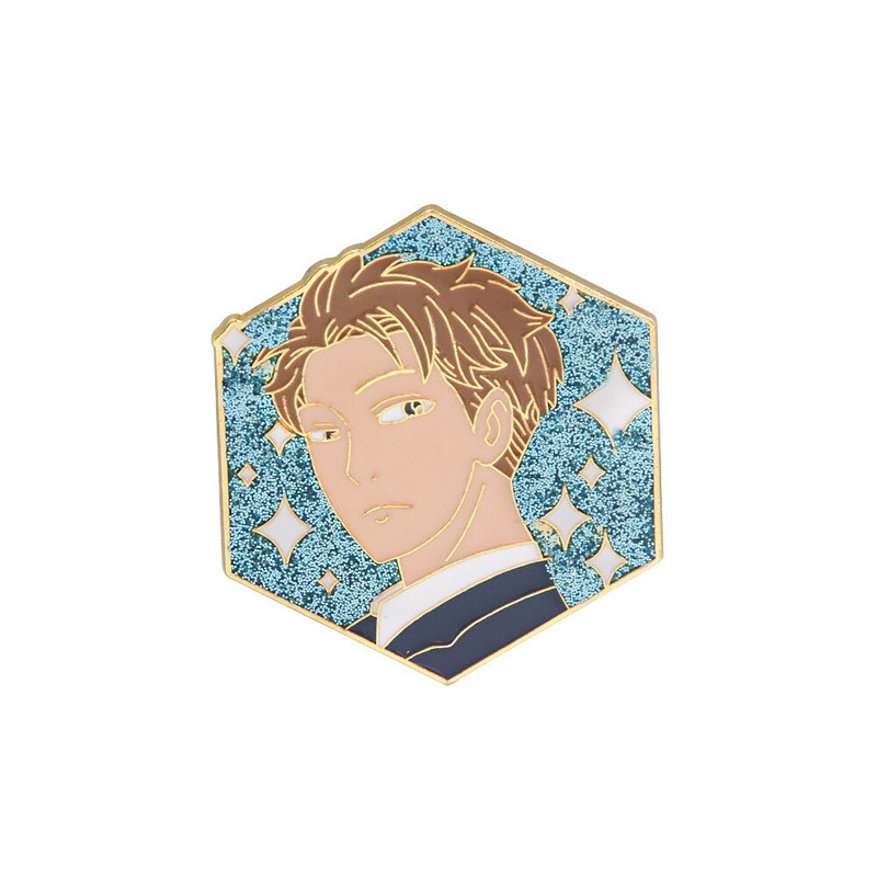 C3093 Cartoon SPY x FAMILY Anime figuur Anya Forger emaili nööpnõelad pross Ehted armsad märgi revääritihvtid kingitus krae tarvikule