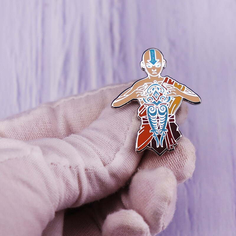 C1952 Insigne de avatar cu broșe cu ace de email broșe pentru geanta pentru rever Insigne de desene animate pe rucsac Decorare bijuterii Accesorii cadou