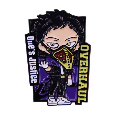 C3075 My Hero Academia Сладки аксесоари Емайлирана игла Брошка Игли за ревери за раници Аниме Куфарче Значки Декорация на бижута