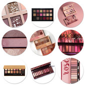 58mm Naked Palette Fashion Glam Machiaj Icoane pentru ochi Ace de decorare insignă Broșe Insigne metalice pentru haine Decorare rucsac