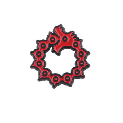 Homegaga 1kom Triler značke Horor klaun igla pila značka Cool jakna igla kaput značka Ruksak Badgs Broševi Nakit Poklon D2579