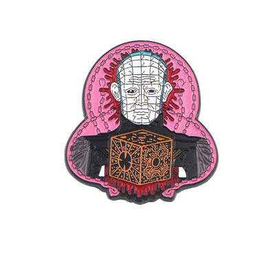 Homegaga 1kom Triler značke Horor klaun igla pila značka Cool jakna igla kaput značka Ruksak Badgs Broševi Nakit Poklon D2579