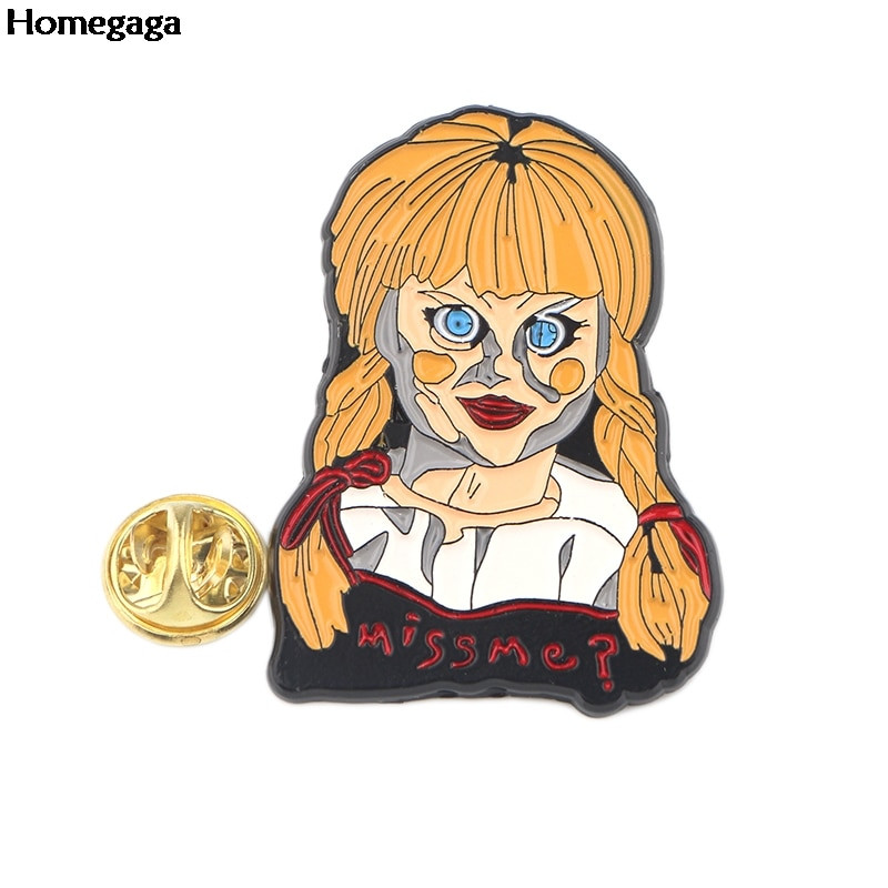 Homegaga 1kom Triler značke Horor klaun igla pila značka Cool jakna igla kaput značka Ruksak Badgs Broševi Nakit Poklon D2579