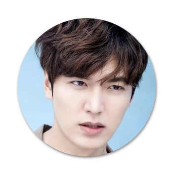 Lee Min Ho Южнокорейски актьор Певец Икони Игли Значка Декорация Брошки Метални значки за дрехи Декорация на раница