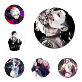 Japan anime Tokyo Ghoul Uta Ikone Igle Dekoracija znački Broševi Metalne značke za odjeću Dekoracija ruksaka