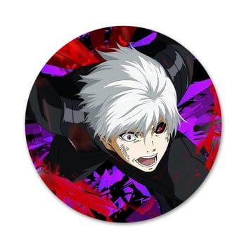 Ιαπωνία anime Tokyo Ghoul Uta Icons Καρφίτσες Διακοσμητικό σήμα Καρφίτσες Μεταλλικές κονκάρδες για ρούχα Διακόσμηση σακιδίου πλάτης