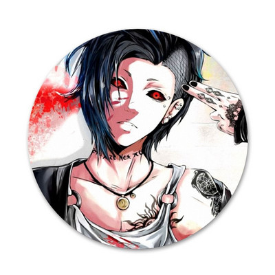 Japan anime Tokyo Ghoul Uta Ikone Igle Dekoracija znački Broševi Metalne značke za odjeću Dekoracija ruksaka