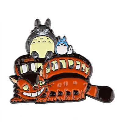 AD1271 Desen animat Halloween Insigne anime japoneze Ace emailate Brose personalizate Ace de rever pentru rucsacuri Decorare Accesorii de bijuterii